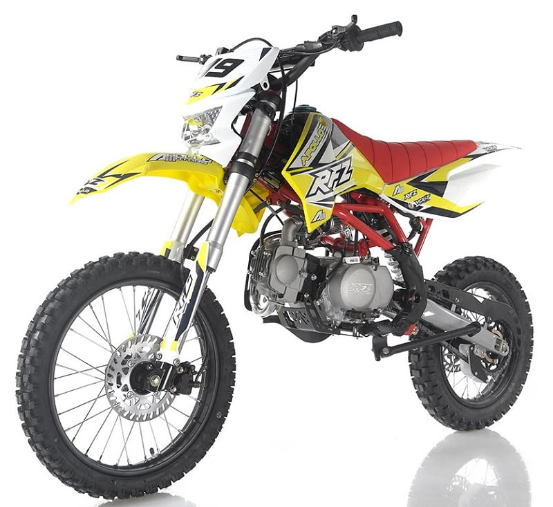 Apollo X19 RFZ 125cc Adult Gas Dirt Pit Bike 4-Speed Manual Clutch T889023