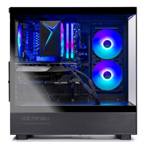 Skytech Gaming Azure 3 Desktop PC, Ryzen 7 7700, RTX 5060, 32GB RAM, 1TB SSD H1098
