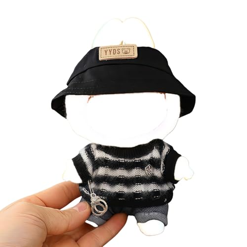 17cm Doll Clothes Set, 5 Pieces Casual Outfit for 6.7in Dolls G33820