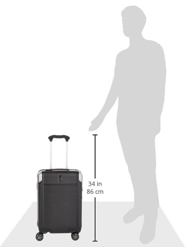 Travelpro Platinum Elite Hardside Expandable Carry-On Luggage, 8 Wheel Spinner, TSA Lock, 20-Inch X826544