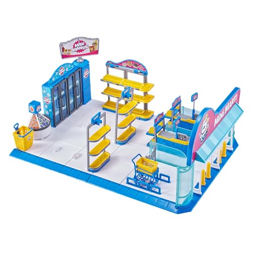 5 Surprise Mini Brands Mini Mart Playset by ZURU Series 4 W57414