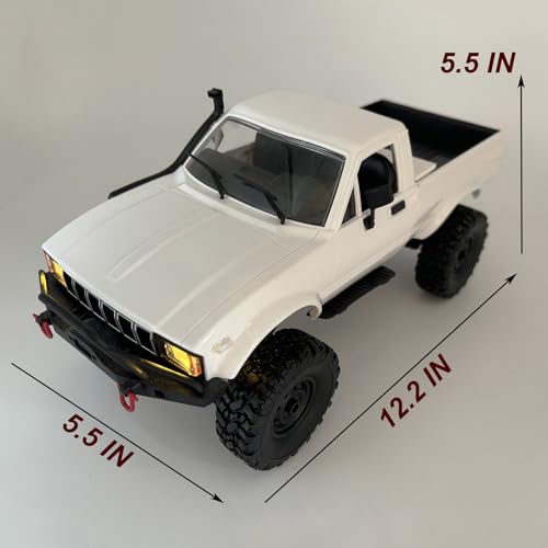 WPL C24-1 RC Rock Crawler 4x4 1/16 Scale Off Road Pickup Truck RTR Y19161