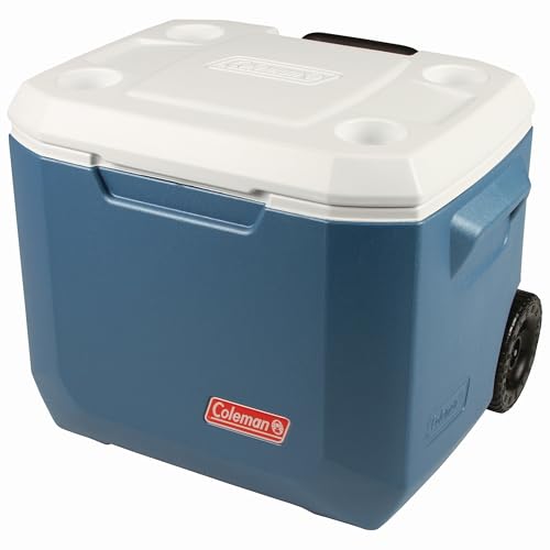 Coleman Xtreme 50qt Rolling Cooler with Wheels Y76762