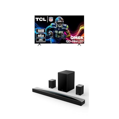 TCL 65-Inch Class QM6K Series QD-Mini LED 4K UHD Google Smart TV K982