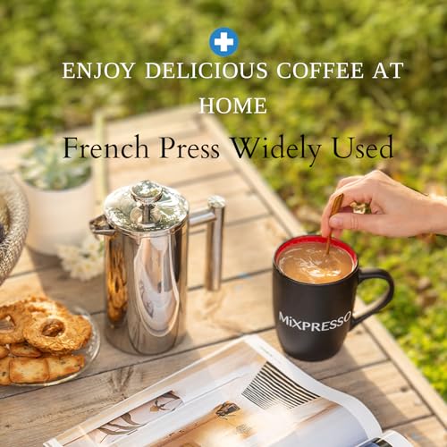 Mixpresso Stainless Steel French Press Coffee Maker 27 Oz T829384