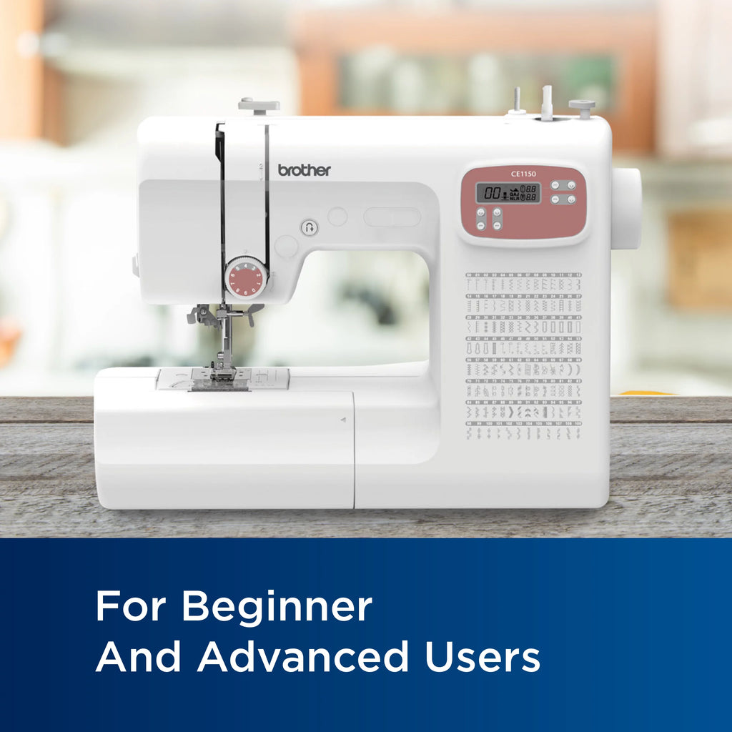 Brother CE1150 Computerized Sewing Machine with 110 Stitches E935