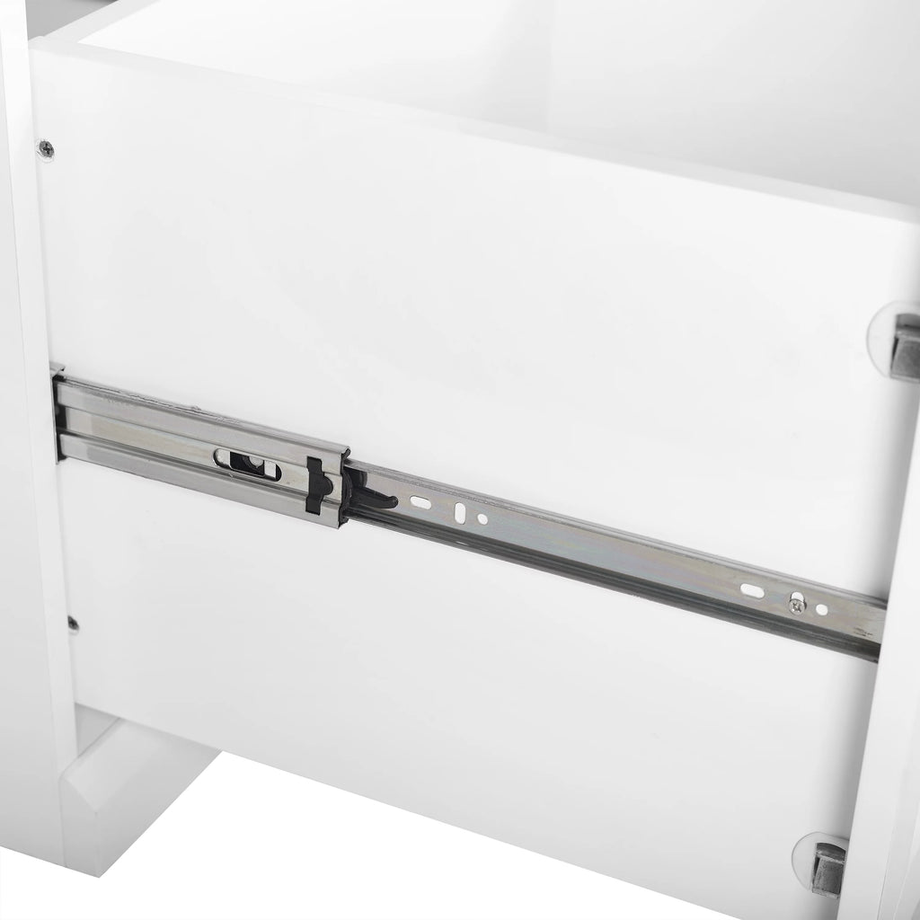 Crosley Furniture Harper Wood Convertible Pantry Closet White M28437