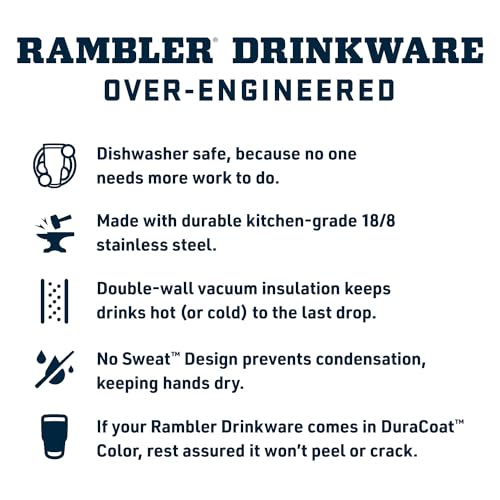 YETI Rambler 46 oz Bottle, Vacuum Insulated, Stainless Steel with Chug Cap P841780