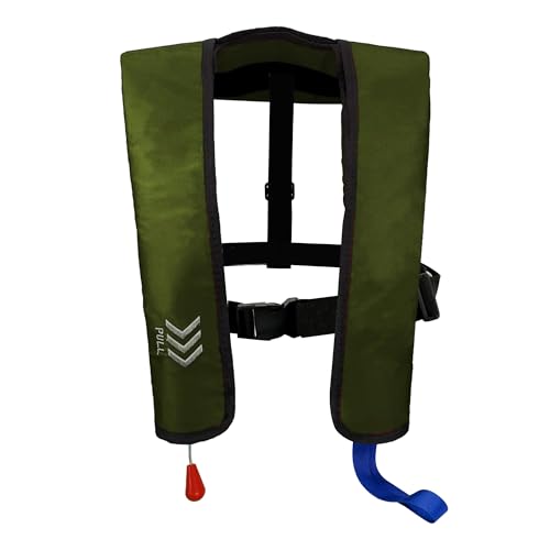 Automatic Inflatable Life Jackets for Adults PFD Low Profile 330lbs U45655