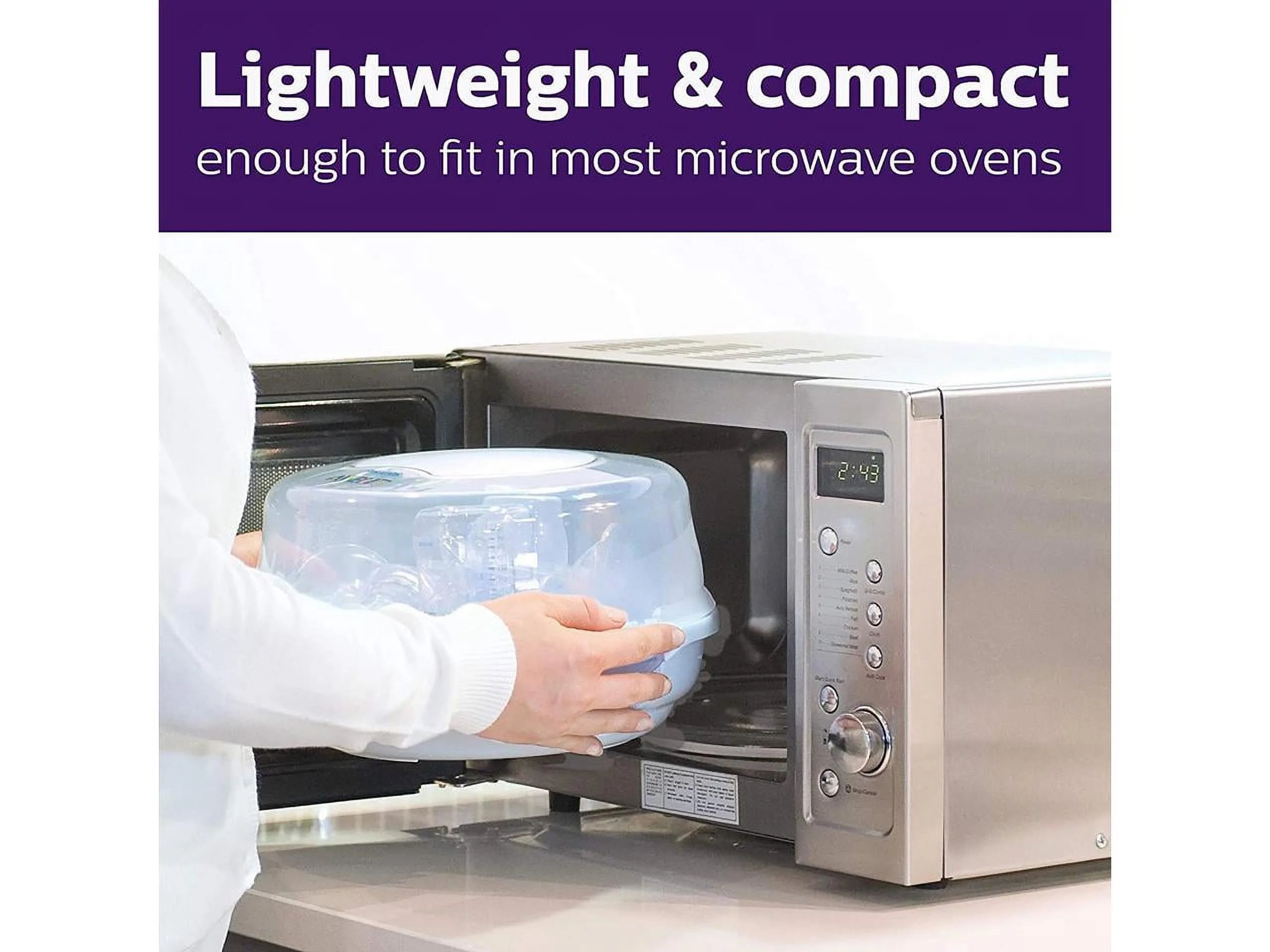 Philips AVENT Microwave Steam Sterilizer A48872
