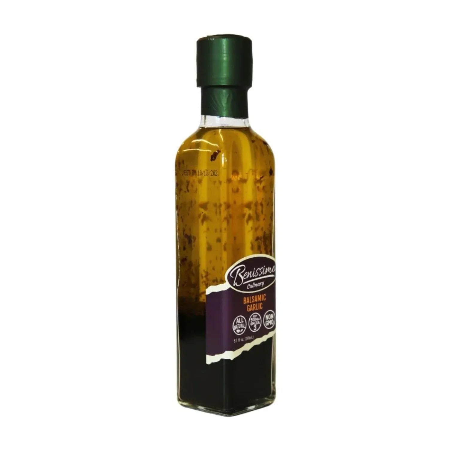 Benissimo Balsamic Garlic Infused Oil, 8.1 Fl Oz (3 Pack) O2151