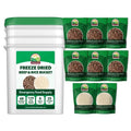 Premium Protein Bucket Freeze Dried Meat & Dairy 25 Year Shelf Life by Valley Food Storage S605261