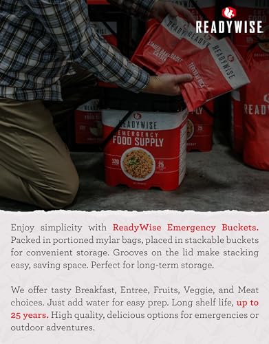 ReadyWise Emergency Food Supply 18 Servings Favorites Box Survival Food Kit N6714