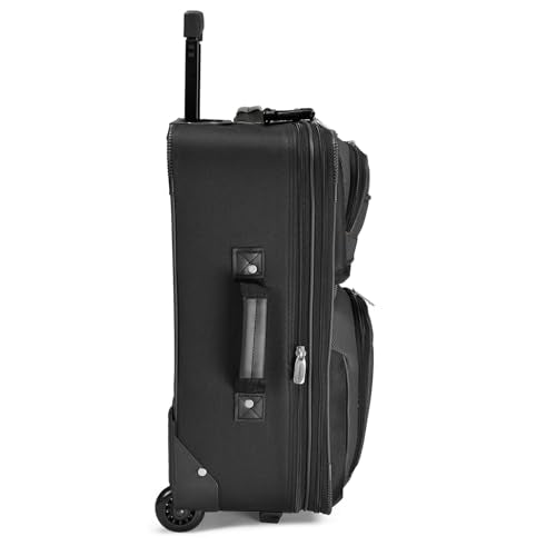 Travel Select Amsterdam 4-Piece Softside Expandable Luggage Set, Gray V976