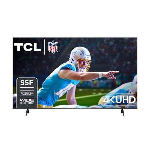 TCL 55-Inch Class S5 UHD 4K LED Smart TV with Fire TV, Dolby Vision, Alexa Built-in Q371022