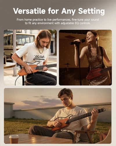 Donner HUSH I Travel Acoustic-Electric Guitar with Gig Bag G948