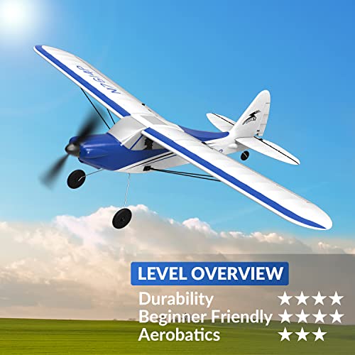 RC Plane Sport Cub 500 S2 RTF 4CH Remote Control Airplane with Gyro Stabilization X982775