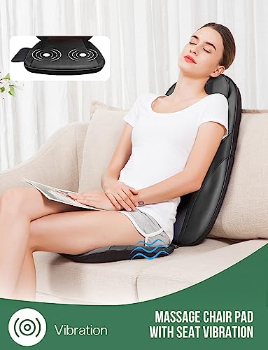 Snailax Shiatsu Massage Cushion with Heat for Home Office I743