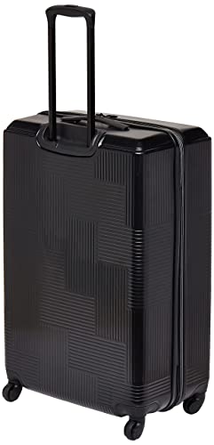 American Tourister Stratum XLT Expandable Hardside Luggage with Spinner Wheels, Jet Black, Carry-On 21-Inch E7418