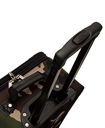 Rockland Journey Softside Upright Luggage Set, Expandable, 4-Piece K56322