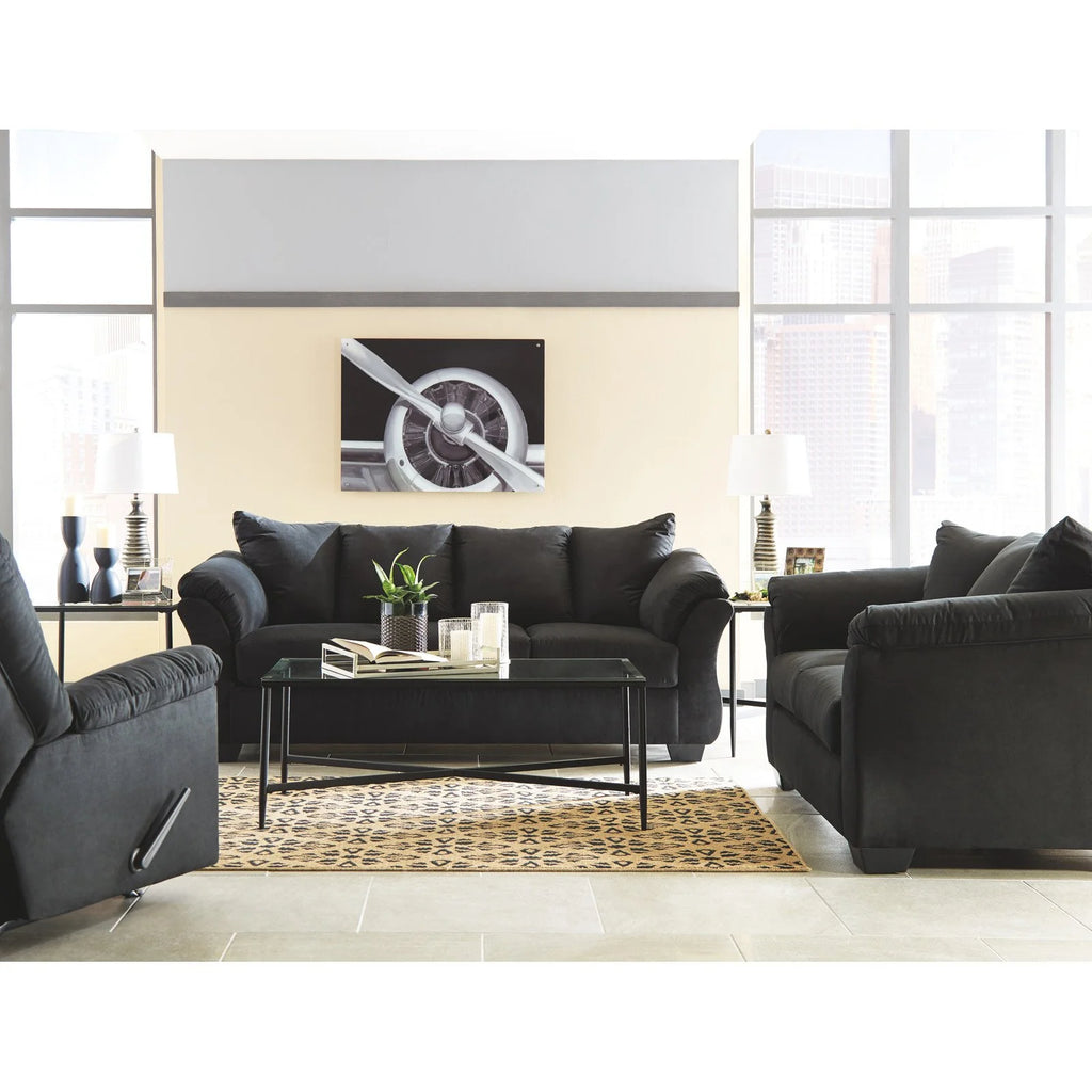 Signature Design by Ashley Darcy Loveseat Blue D291