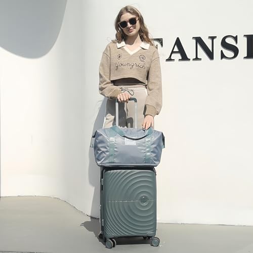LARVENDER Luggage Sets 3 Piece, 20in Carry On PP Hardshell Suitcase with Spinner Wheels Q3160