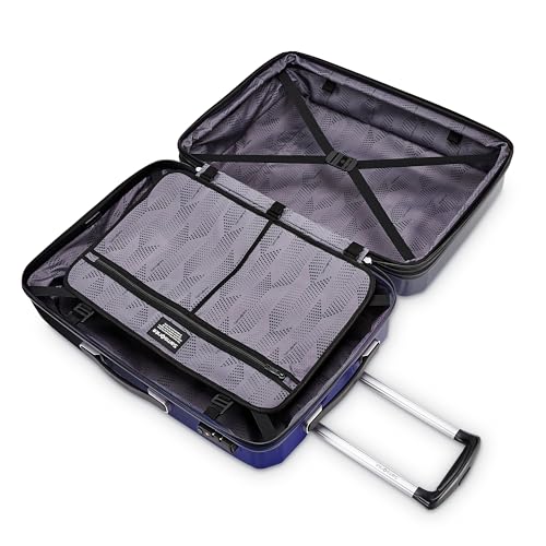 Samsonite Winfield 3 DLX Hardside Expandable Luggage, Silver, Carry-On 20-Inch F64293