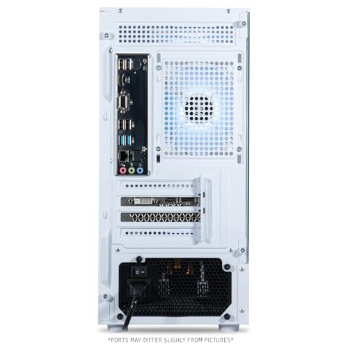 ViprTech Stryker 4.0 Liquid-Cooled Gaming PC, AMD Ryzen 7, RTX 4060, 32GB RAM, 1TB SSD, White N414