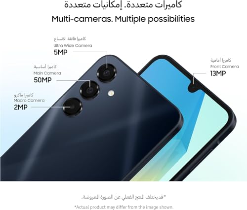 Samsung Galaxy A16 5G Dual SIM Smartphone 4GB RAM 128GB Blue Black K157665