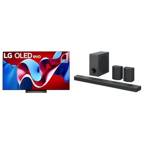 LG 65-Inch Class OLED evo C4 Series Smart TV 4K with Magic Remote E146