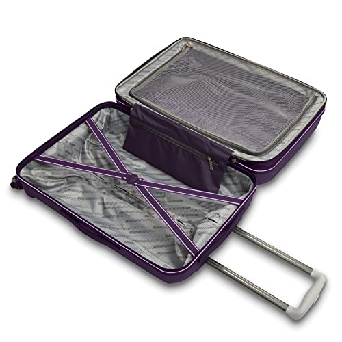 American Tourister Stratum 2.0 Expandable Hardside Carry-on Luggage, Purple Haze R94654