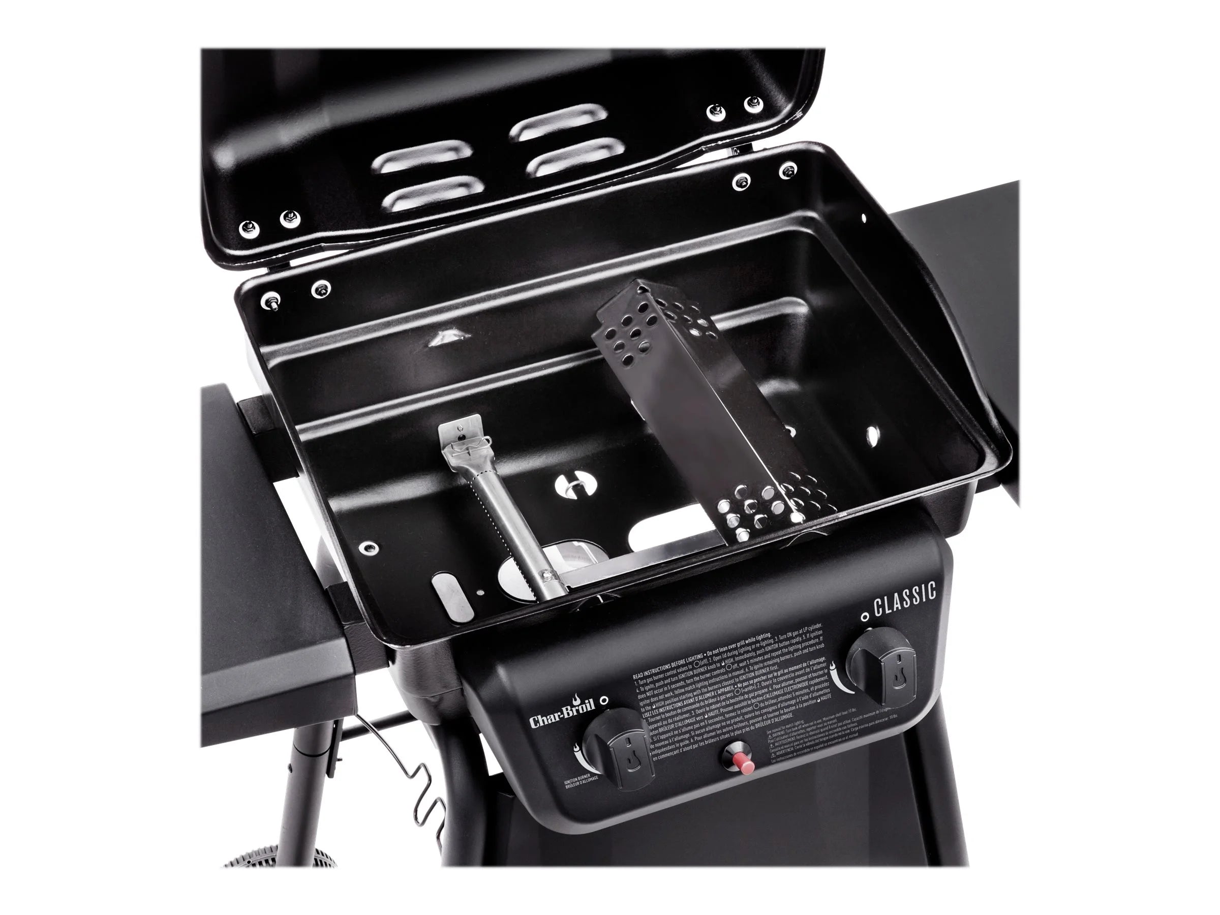 Char-broil Classic Gas Barbecue Grill, 280 sq in, Black Z844