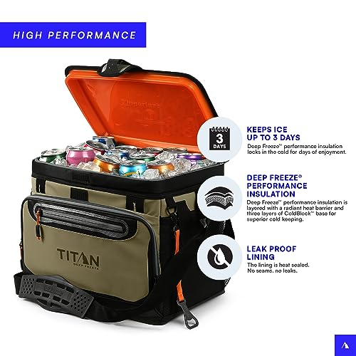 Arctic Zone Titan Deep Freeze Zipperless Hardbody Cooler W899