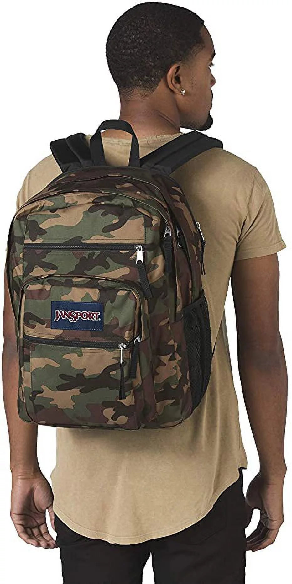 JanSport Big Student Backpack Surplus Camo L49033