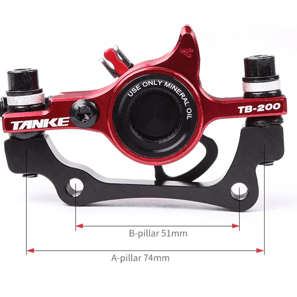 ametoys Hydraulic Disc Brakes Front Rear Calipers Set for MTB Mountain Bike U310