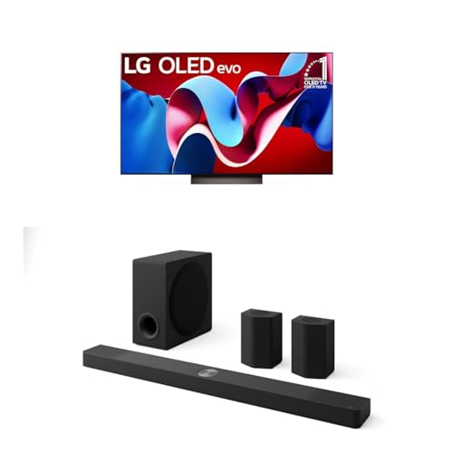 LG 65-Inch Class OLED evo C4 Series Smart TV 4K with Magic Remote E146