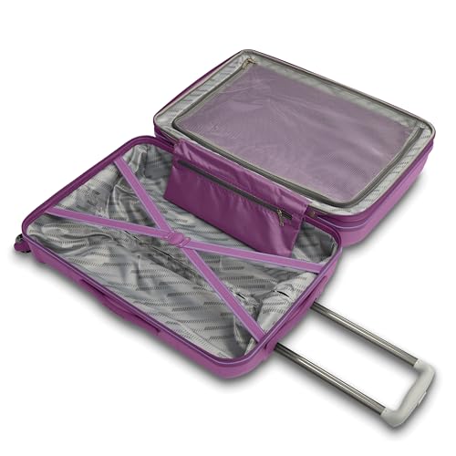 American Tourister Stratum 2.0 Expandable Hardside Carry-on Luggage, Purple Haze R94654