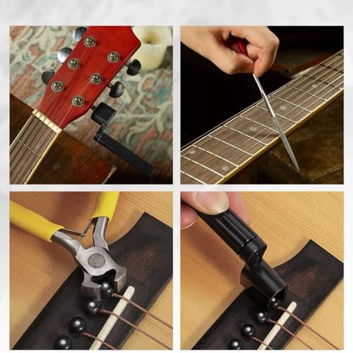 79-Piece Guitar Repair & Maintenance Kit for Acoustic, Electric, Bass & Ukulele X303