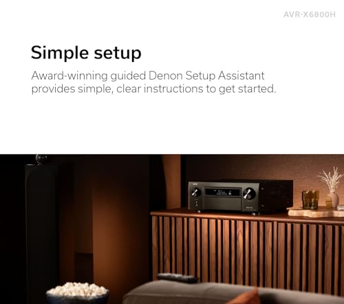 Denon AVR-X3800H 9.4-Ch 8K UHD Home Theater Receiver D255486
