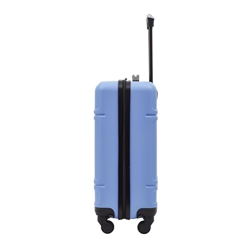 Travelers Club Skyline Spinner Luggage, Gray, 22-Inch Carry-On L8594