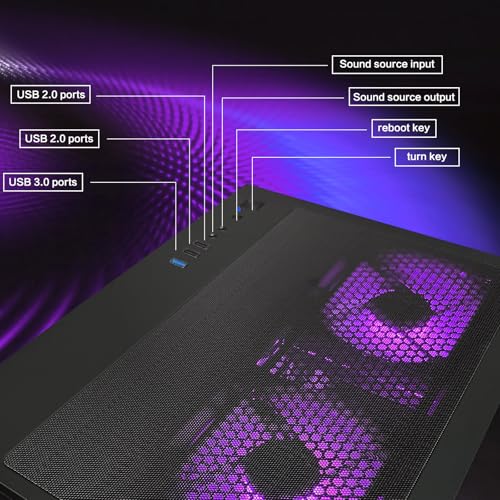 Gaming PC Desktop Intel Core i5 14400F RTX 4060 32GB RAM 1TB SSD A945