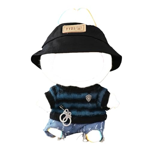 17cm Doll Clothes Set, 5 Pieces Casual Outfit for 6.7in Dolls G33820