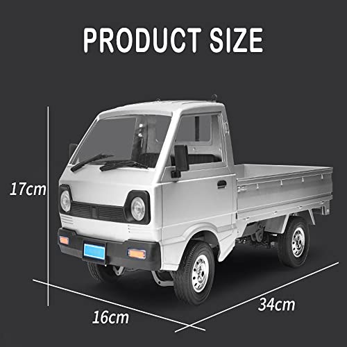 YIKESHU WPL D12 RC Car 1/10 2.4Ghz Off Road Drift Pickup Truck Crawler RTR L2598