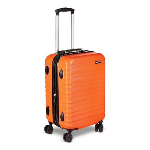 Amazon Basics 21" Hardside Carry-On Luggage with Wheels, Expandable, Black L489