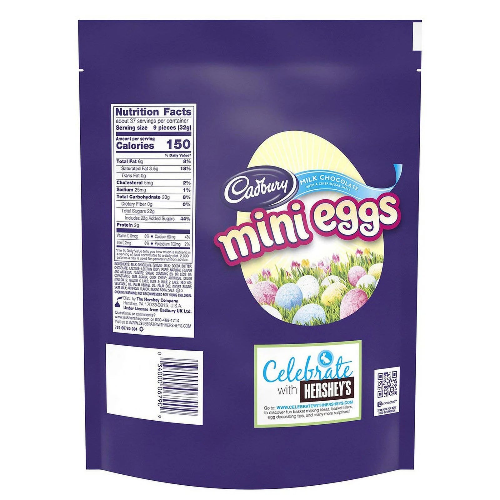 Cadbury Mini Eggs Easter Candy, 42 oz. P790
