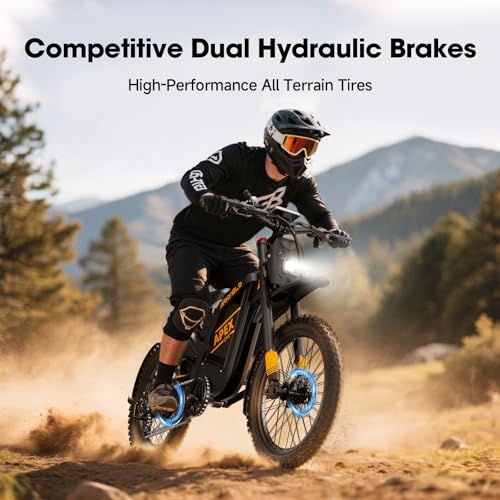 Electric Dirt Bike for Adults with 3000W Brushless Motor and 48V 30AH Battery M1892