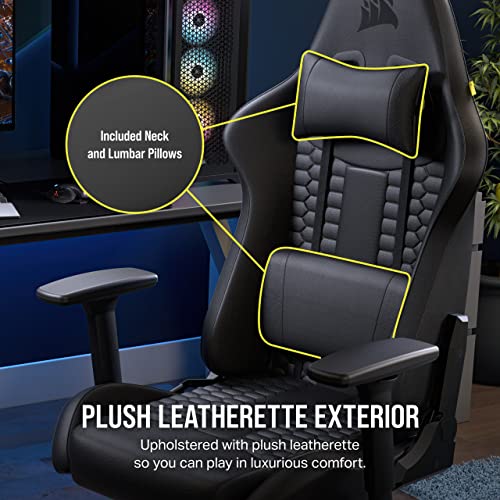 Corsair TC100 Relaxed Gaming Chair Fabric Gray Black A68468