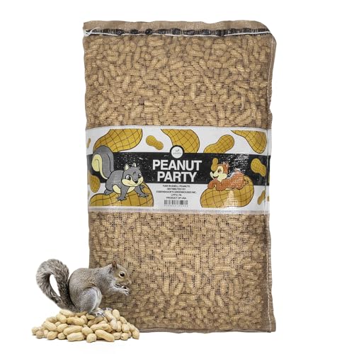 Peanut Party Raw in-Shell Peanuts Wildlife Animal Food, 25lb D103857