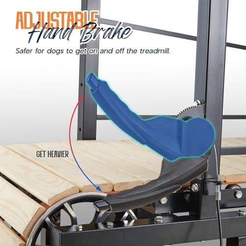 Albott Dog Treadmill for Large & Medium Dogs, Up to 330 Lbs K295