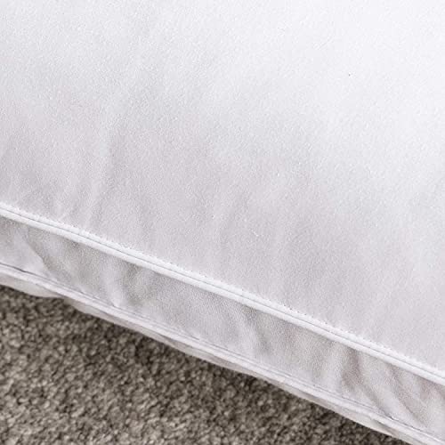 puredown® Goose Feathers and Down White Pillows King Size Set of 2 G471477